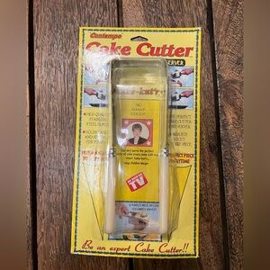 Vintage “As Seen on TV” Kake-Kutr Cake Cutter & Server | New Old Stock | Retro